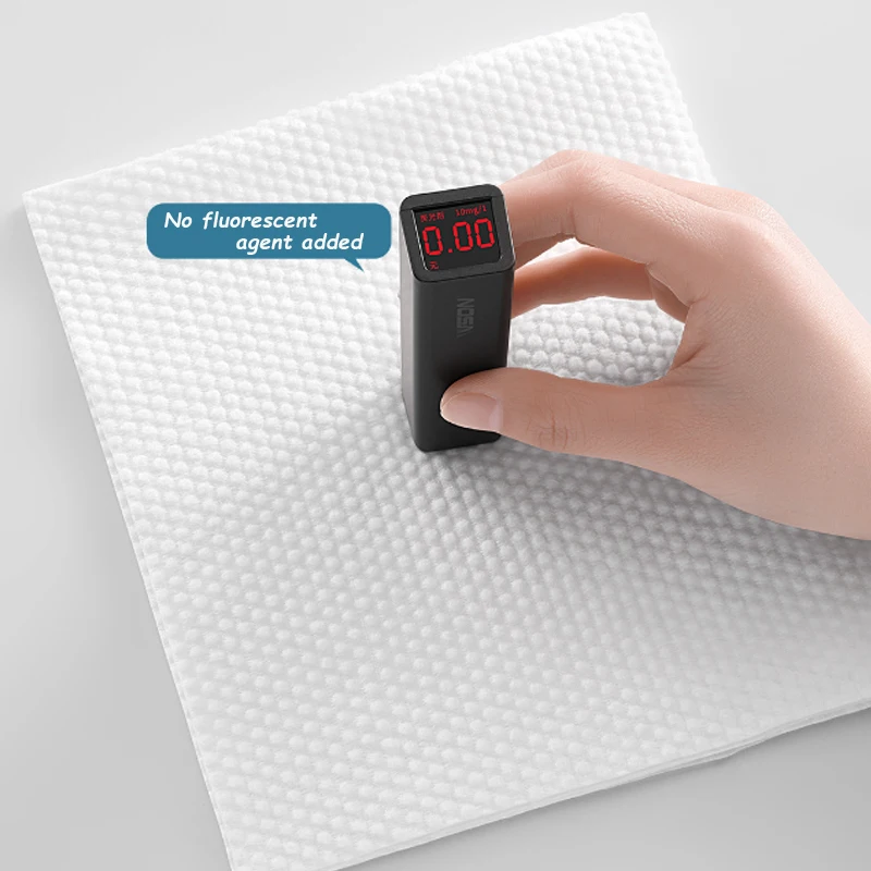 100PCS Disposable Thick 100% Cotton Face Towel Make Up Soft Removing Wipes Dry Cleanser Towelettes For Skin Care - Image 6