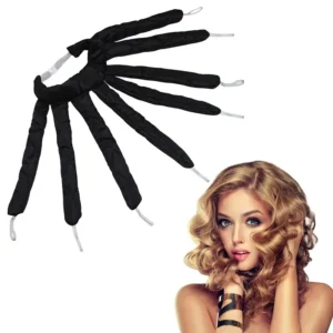 Lazy Hair Curler Hair Rollers Heatless Curling Rod Headband Curls Silk Ribbon Sleeping Soft Wave Formers No Heat Curls Ribbon
